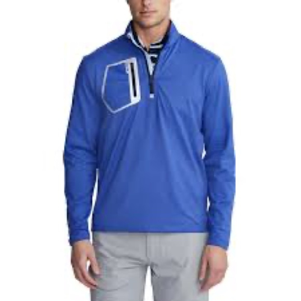 RLX Ralph Lauren Men's Blue Performance Jacket